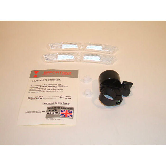 U.K. Reflector Kit + Bell - PAK-200