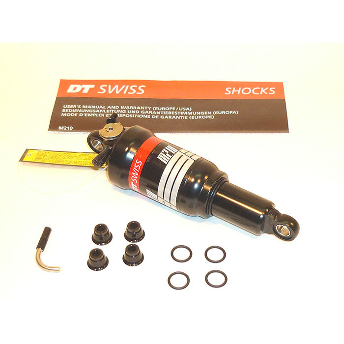 Rear shock DT Swiss M210 adj.reb. 165mm