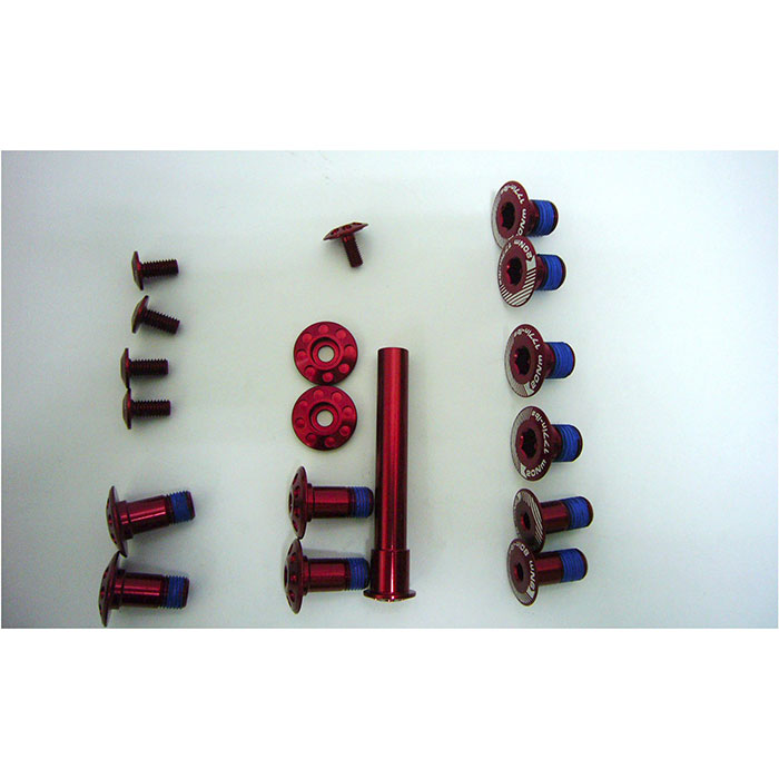 Screw set red Spark/Scale/Genius/Gen.LT