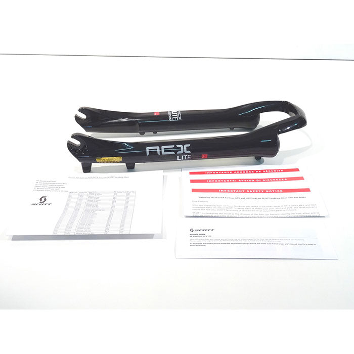 NCX Fork Lower Set 2014 Recall 28mm